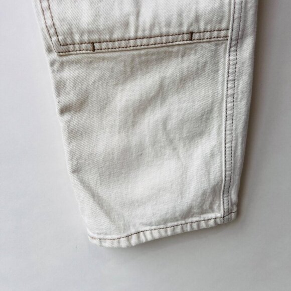 Frame Le Slouch utility jeans, ivory, Size 30 N45 - Picture 10 of 14